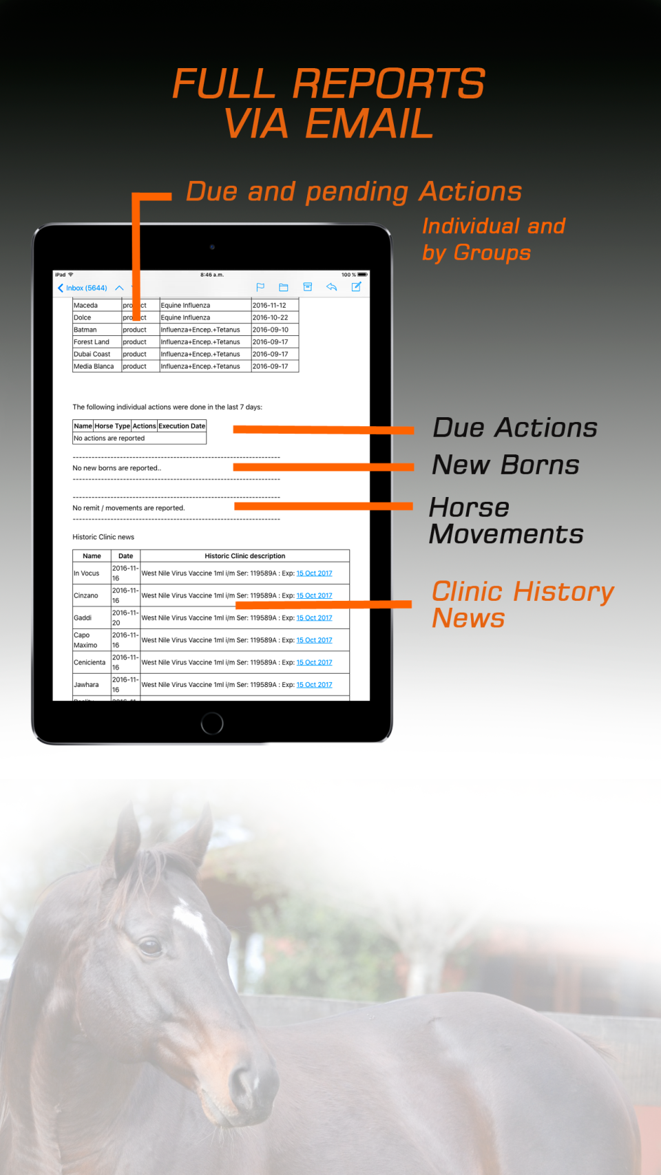 screenshot of Breeders App